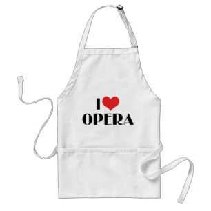 I Love Opera Standard Apron