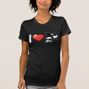 I Love Orcas T-Shirt