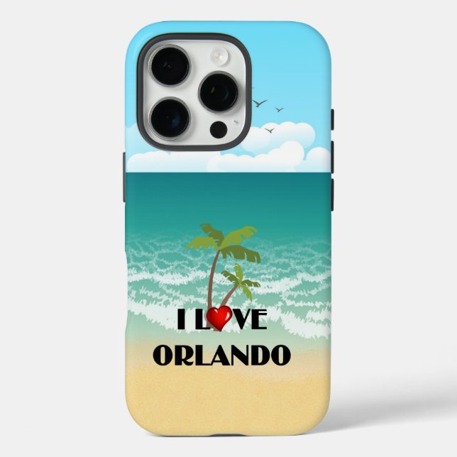 I Love Orlando, Florida Case-Mate iPhone Case (Back)
