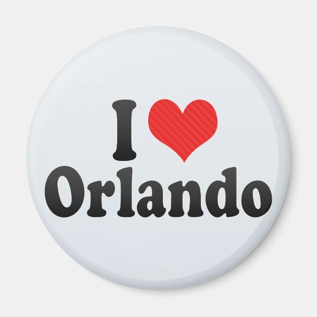 I Love Orlando Magnet (Front)