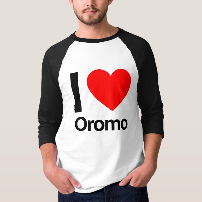 i love oromo T-Shirt (Front)