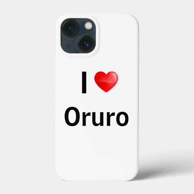 I love Oruro Case-Mate iPhone Case (Back)