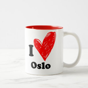 I love Oslo Two-Tone Coffee Mug