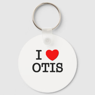 I Love Otis Key Ring