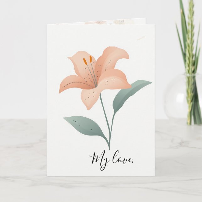 "I Love Our Life Together" Card (Front)