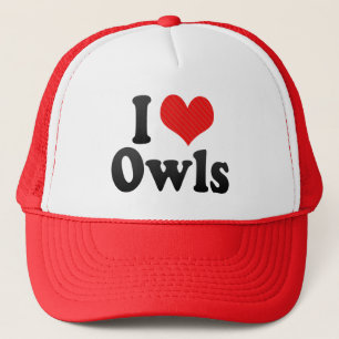 I Love Owls Trucker Hat