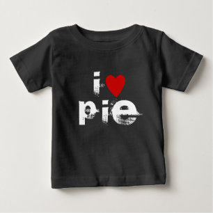 I love P I E Heart custom text PIE KIDS Baby T-S Baby T-Shirt