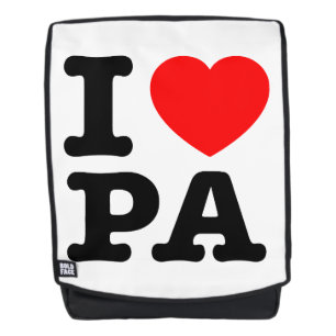 I LOVE PA Pennsylvania Backpack