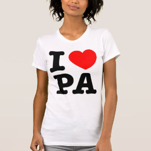 I LOVE PA Pennsylvania T-Shirt