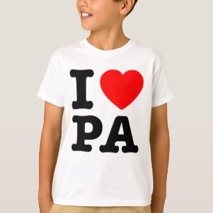 I LOVE PA Pennsylvania T-Shirt