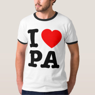 I LOVE PA Pennsylvania T-Shirt