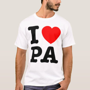 I LOVE PA Pennsylvania T-Shirt