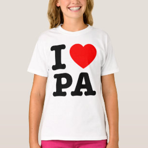 I LOVE PA Pennsylvania T-Shirt