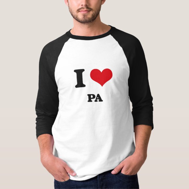 I Love Pa T-Shirt (Front)