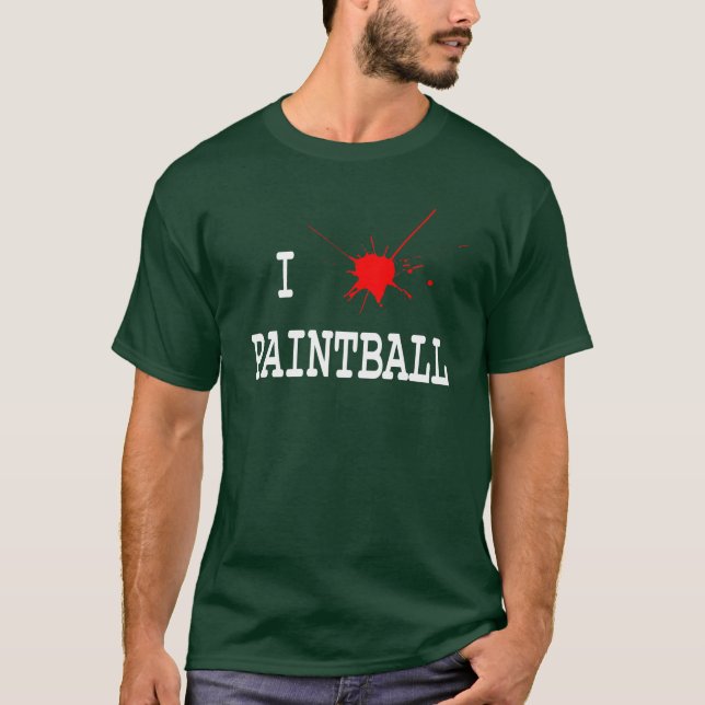 I love paintball T-Shirt (Front)