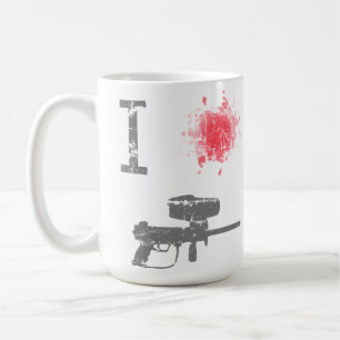 I Love Paintballing Coffee Mug