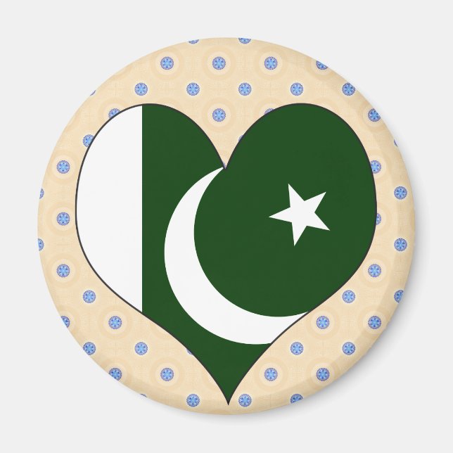 I Love Pakistan Magnet (Front)