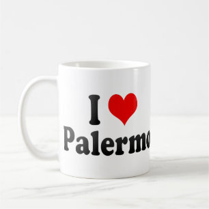 I Love Palermo, Italy Coffee Mug