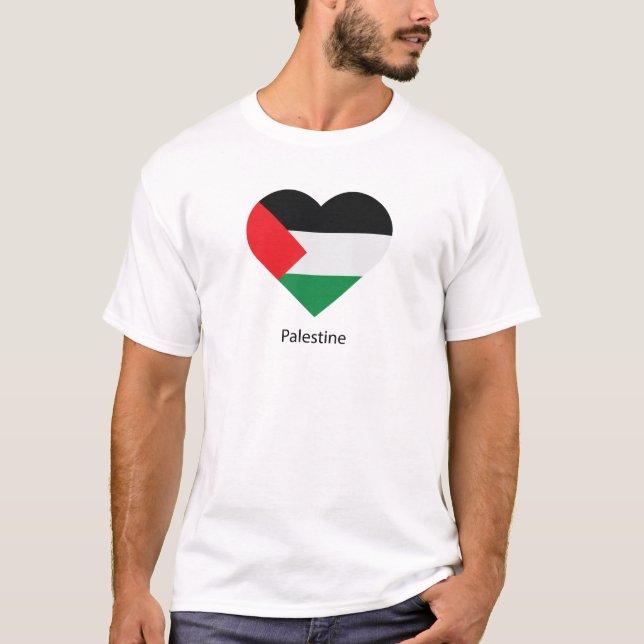 I Love Palestine T-Shirt (Front)