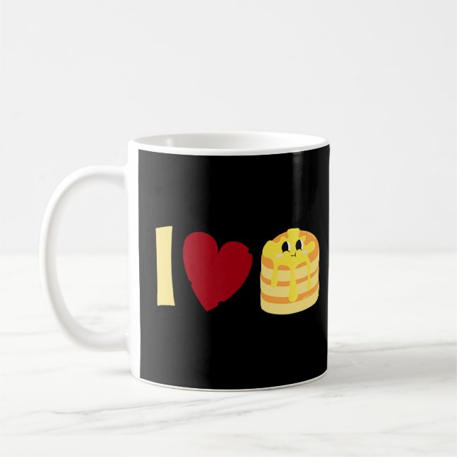 I love Pancakes     Pancake  Coffee Mug (Left)