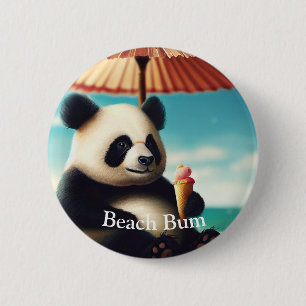 I love panda Bears 6 Cm Round Badge