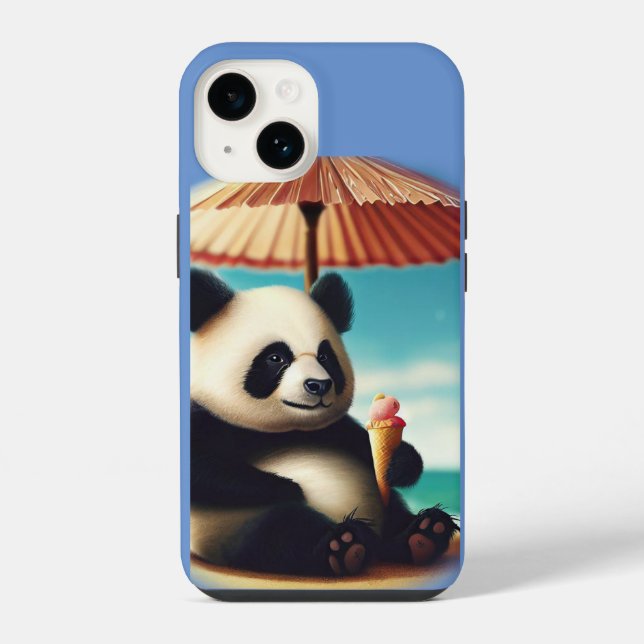 I love panda Bears iPhone Case (Back)