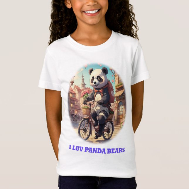 I love panda Bears T-Shirt (Front)