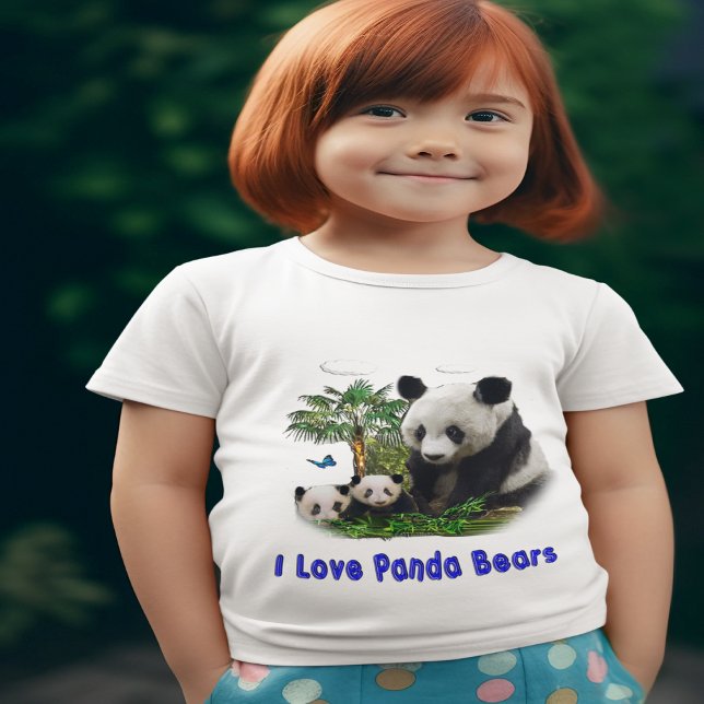 I love panda Bears T-Shirt (Creator Uploaded)