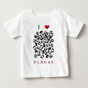 I love pandas baby T-Shirt