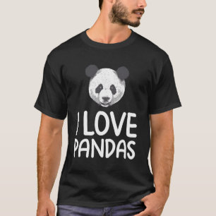I Love Pandas T-Shirt