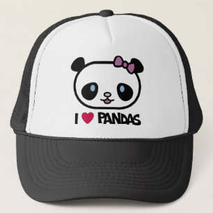 I Love Pandas Trucker Hat