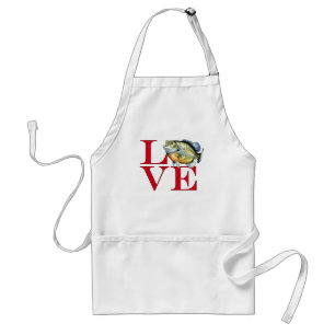 I Love Panfish Standard Apron