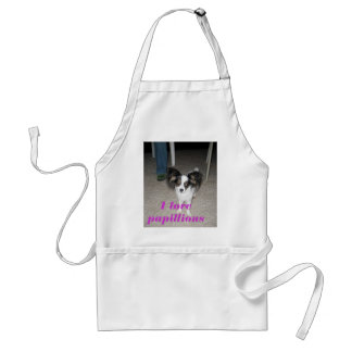 I love papillions apron