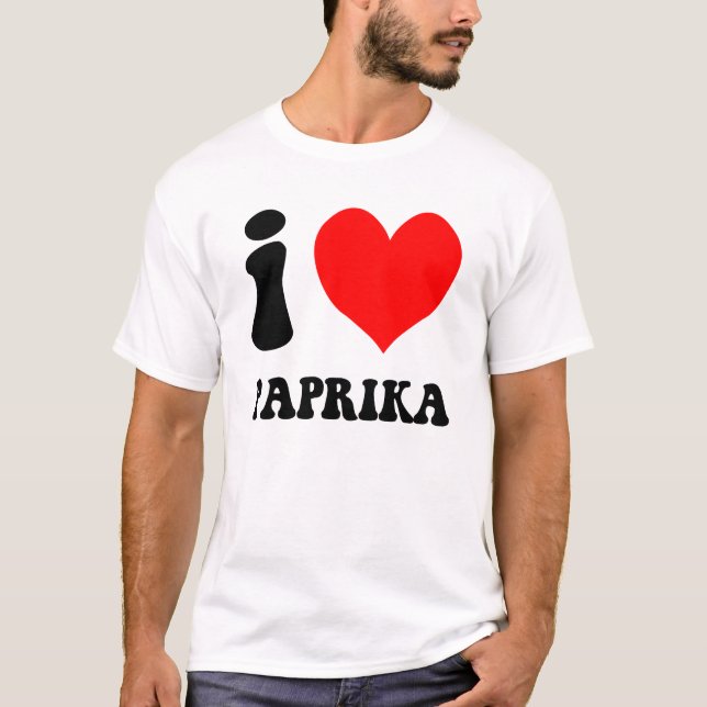 I love paprika T-Shirt (Front)