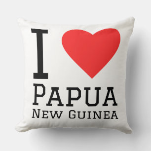 I love Papua New Guinea Cushion