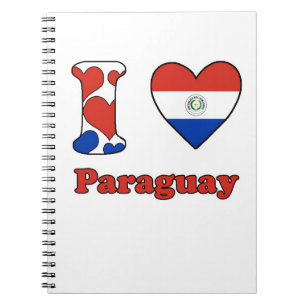 I love Paraguay Notebook