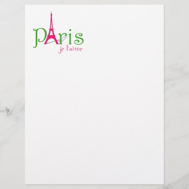 I love Paris (Front)