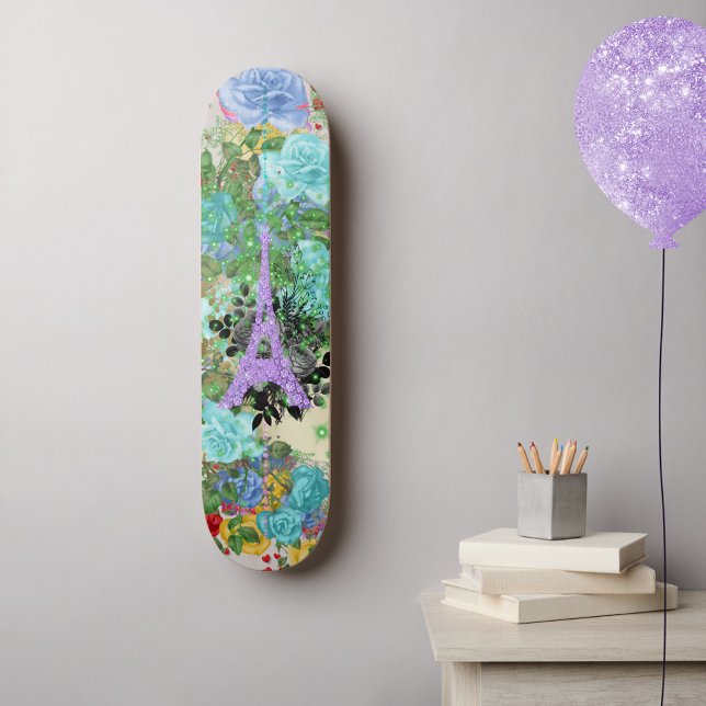 I Love Paris 2 Skateboard (Creator Uploaded)