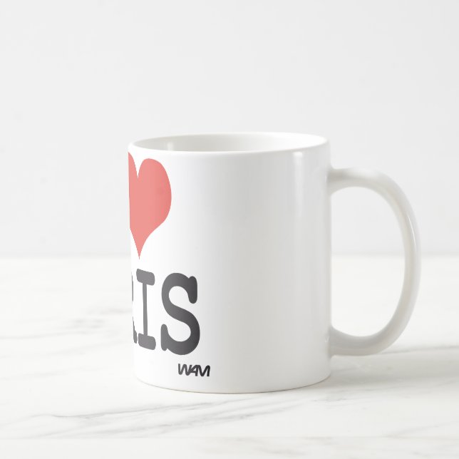 I love Paris Coffee Mug (Right)