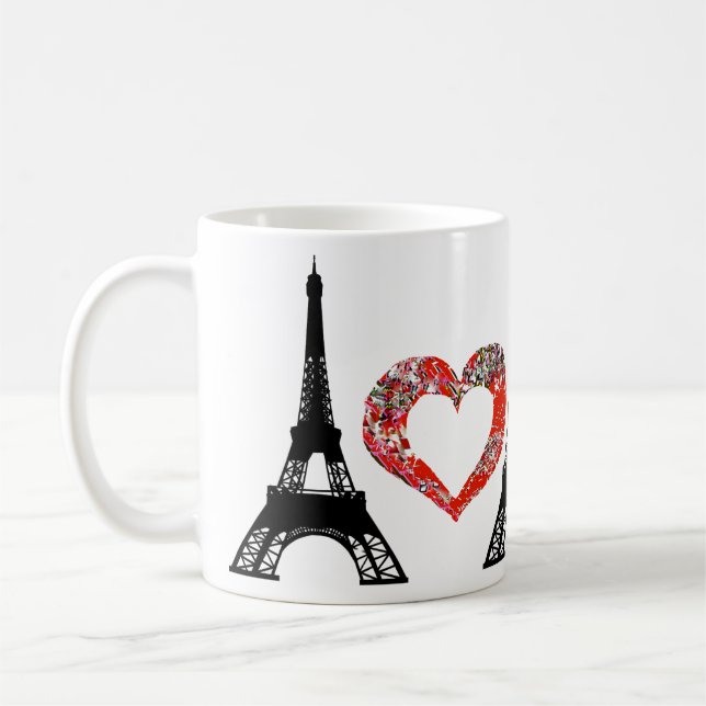 I Love Paris Coffee Mug (Left)