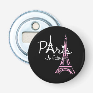 I Love Paris Eiffel Tower France French Souvenir Bottle Opener
