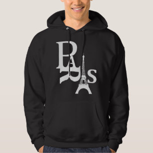 I Love Paris - Eiffel Tower - France Hoodie  Pullo