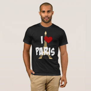"I Love Paris," Eiffel Tower T-Shirt