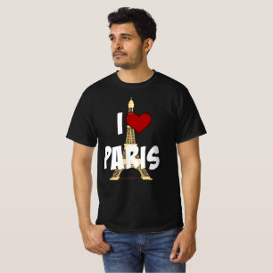 "I Love Paris," Eiffel Tower T-Shirt