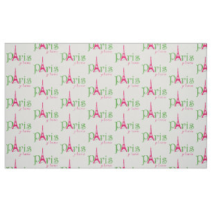 I love Paris Fabric
