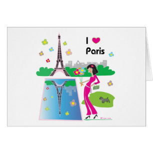 I love Paris, France