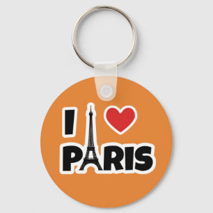I love Paris Key Ring