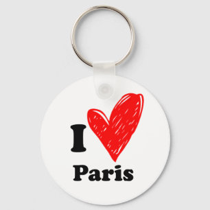 I love Paris Key Ring