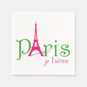 I love Paris Napkin