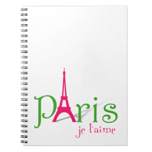 I love Paris Notebook